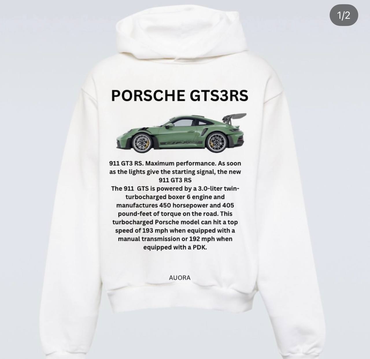 Unisex Hoodie - Prosche GT3S3RS | Comfortable & All Season Wear